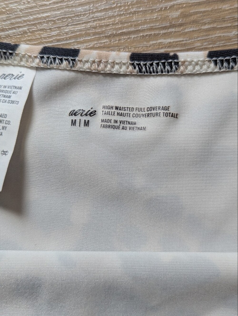 Aerie Women's Leopard Print High-waisted Bikini Bottoms - Picture 7 of 9